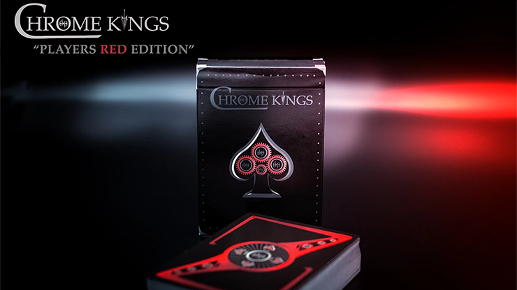Chrome King Playing Cards - Red Edition