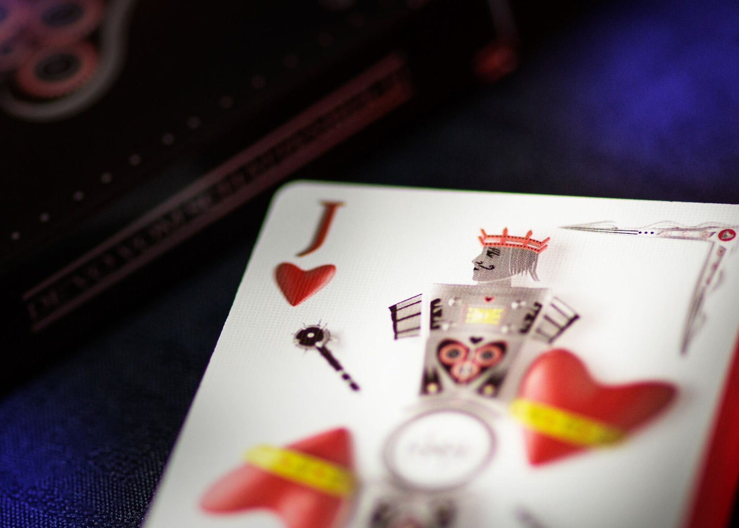 Chrome King Playing Cards - Red Edition