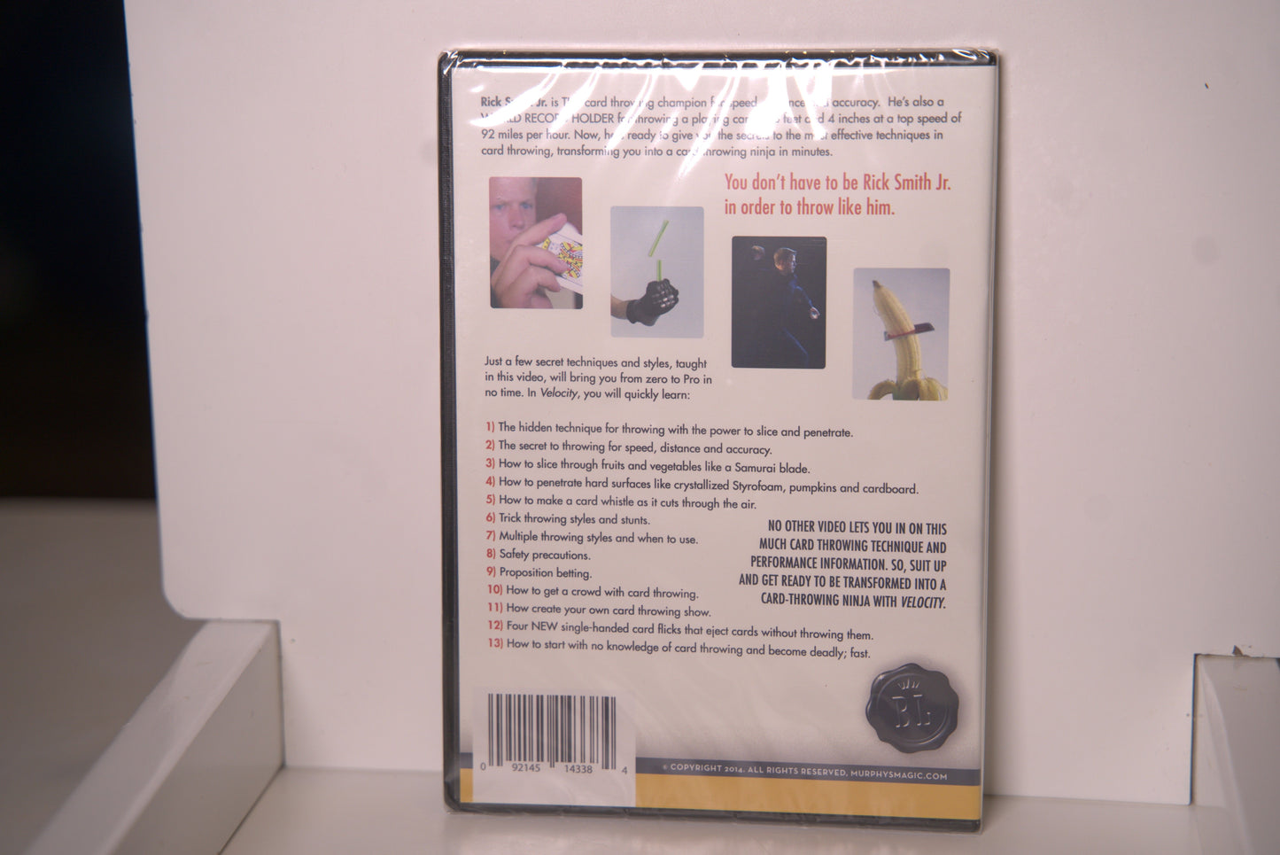 VELOCITY: Card Throwing System DVD