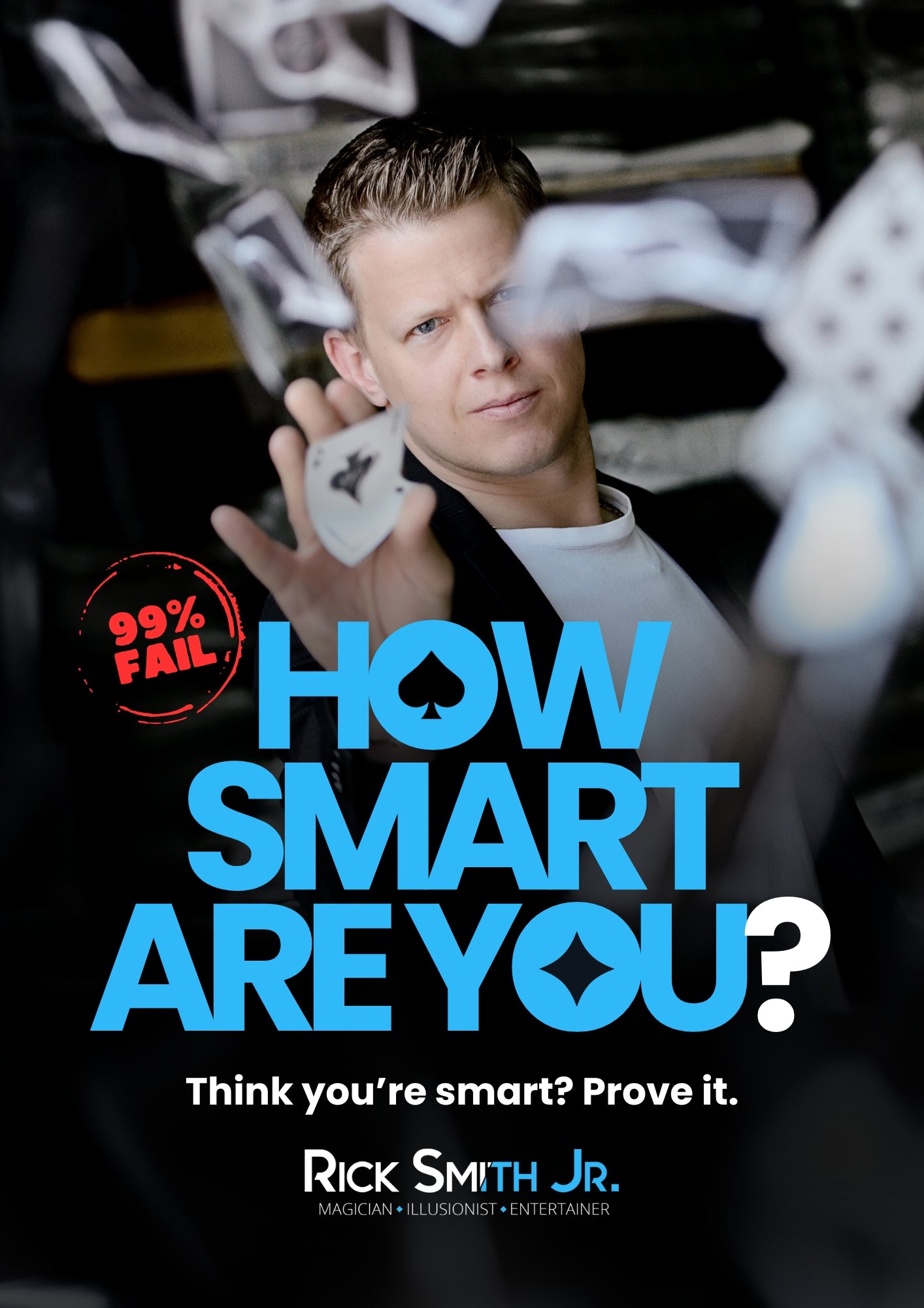 NEW Book - How Smart are You? 99% Fail - Rick Smith Jr