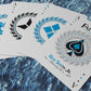 Ice Falcon Throwing Cards - Foil Edition