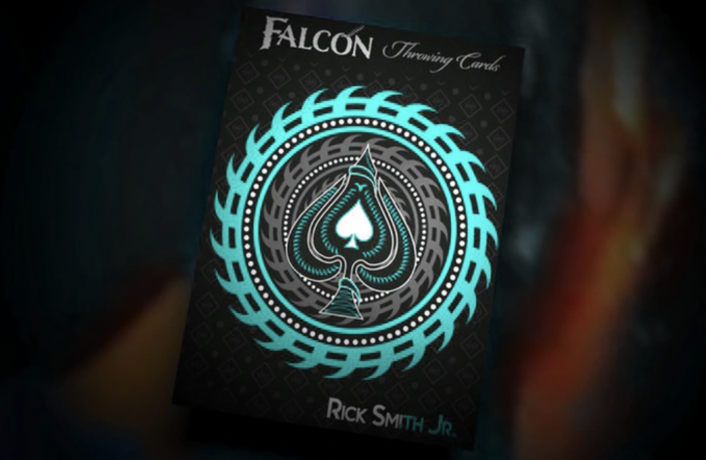 Aqua Falcon Throwing Cards - Standard Edition